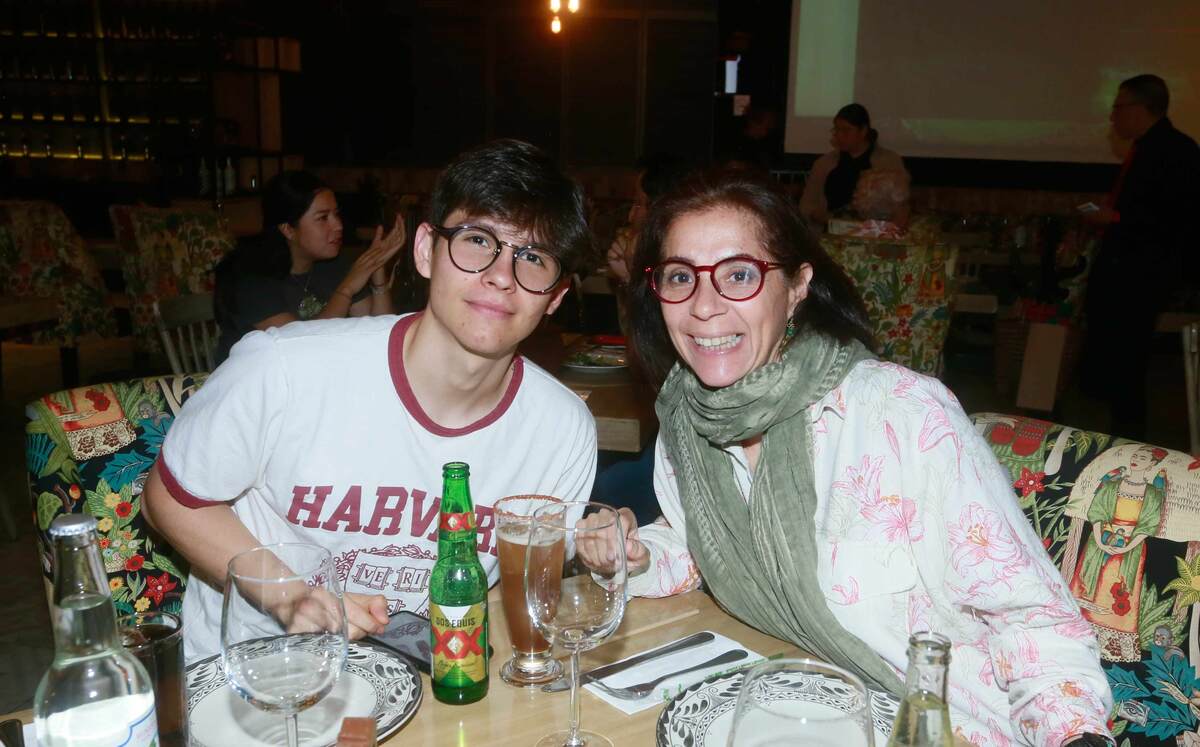 Juan Pablo Soto y Adriana Ugarte