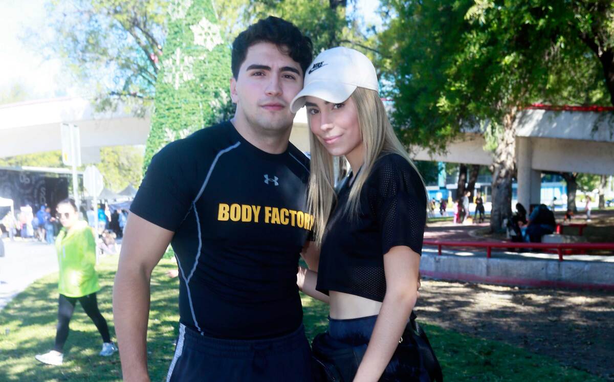 Luis Saracho y Michelle de la Vega