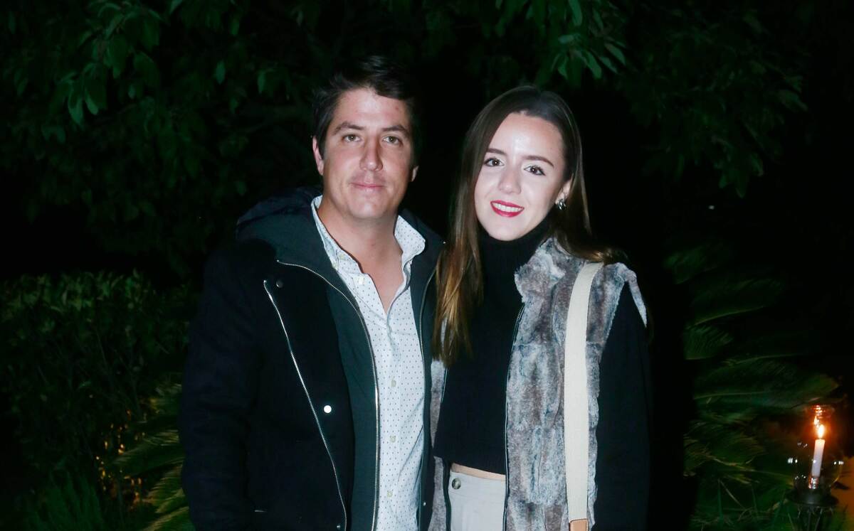 Manuel García y Priscila Williams