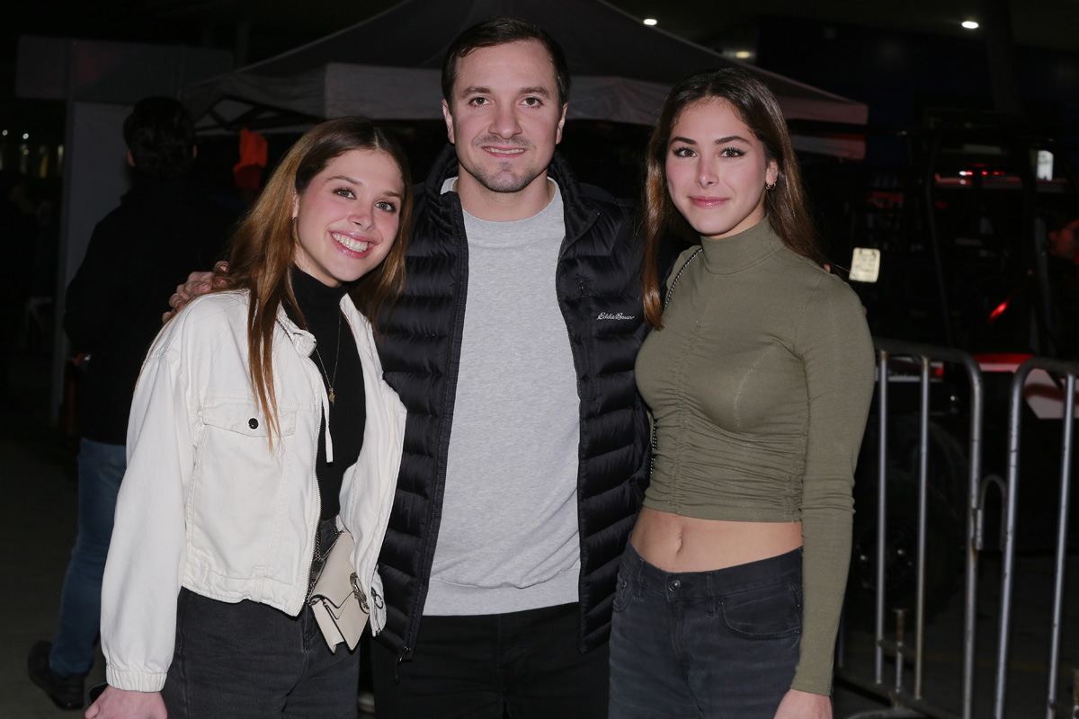 Melissa Torteya, Roberto Parás y Frida Torteya