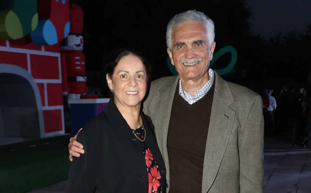 Olga Garza de Mellado y Felipe Mellado