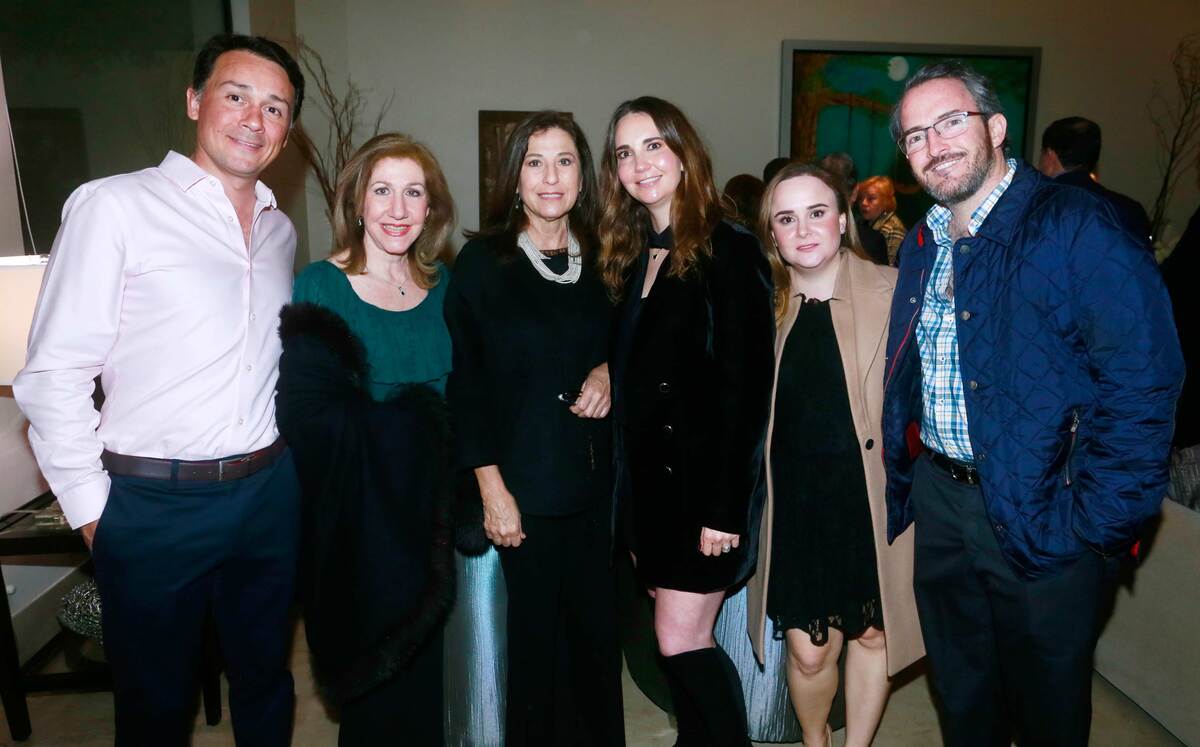Sergio Benavente, María Eugenia García, Pilar García, Emy Lozano, Ana Sofía Lozano y Ernesto Martínez