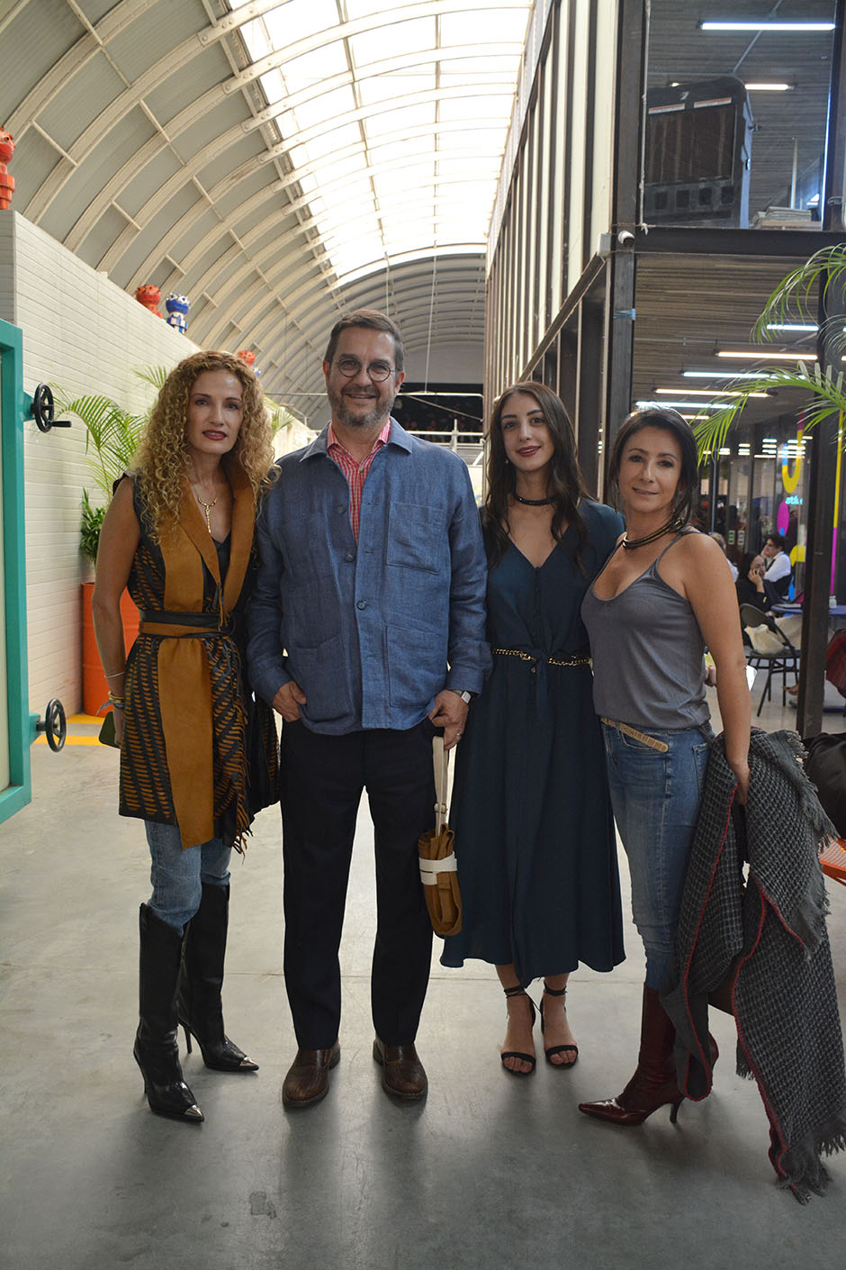 Nidia Elorriaga, Javier Aceves, María Isabel Aceves y Mónica Preciado