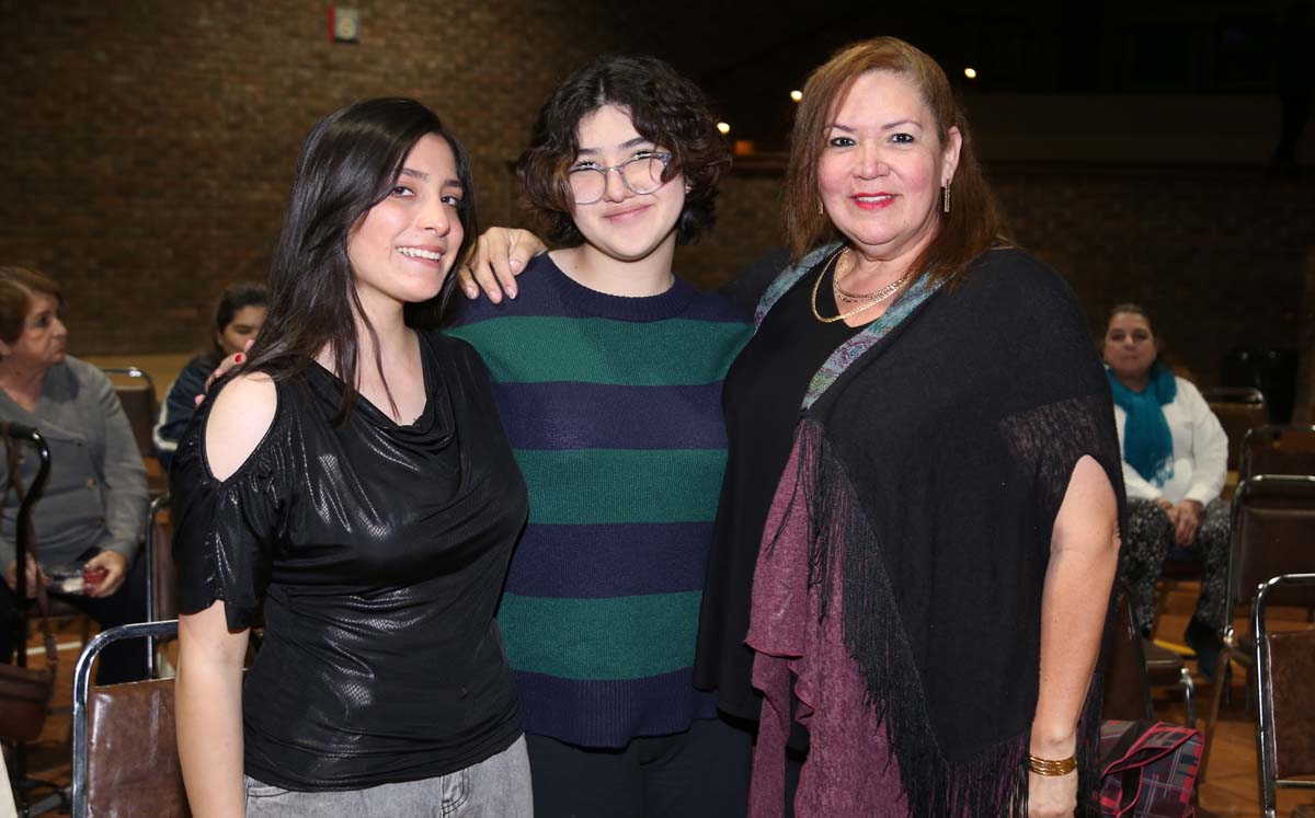 Aranza, Daniela y Gabriela