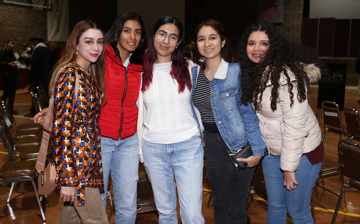 Brenda, Ana, Marifer, Lucero y Soraya