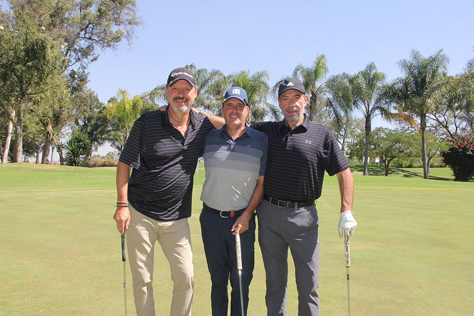 Eduardo Hermosillo, Felipe Gaspar y Rodrigo Amutio