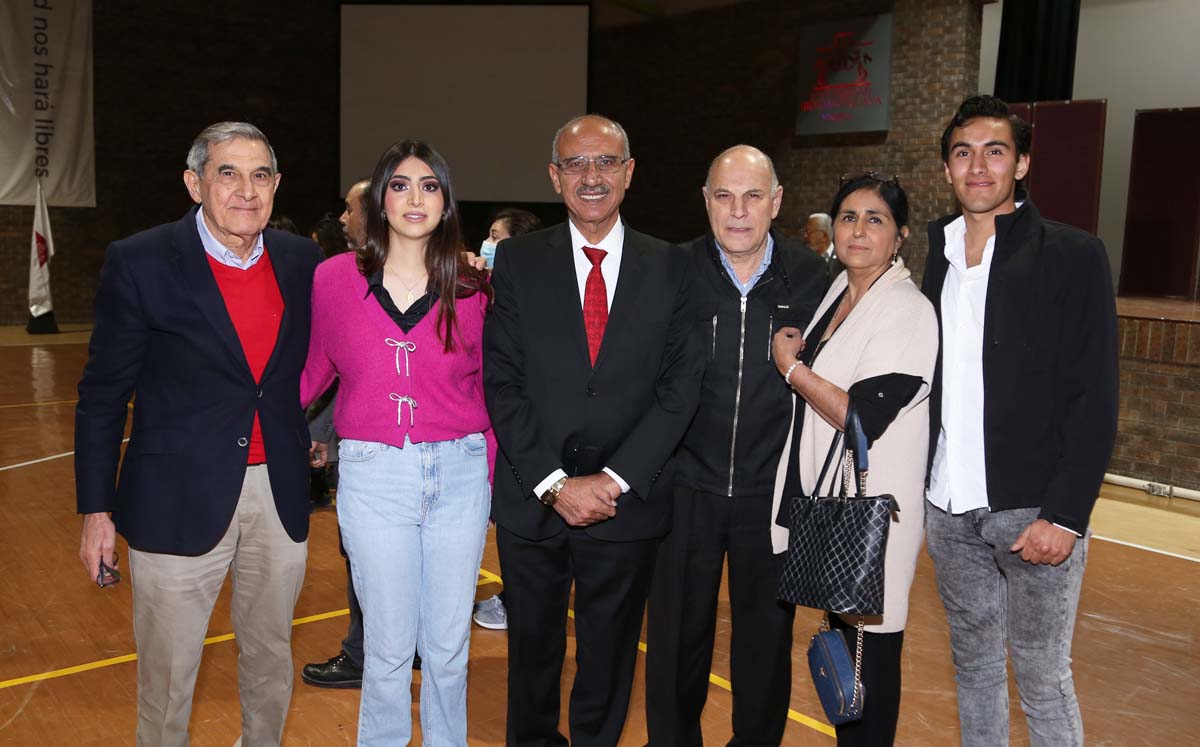 Eduardo, Rocío, Mohamed, Ricardo, Rocío y Juan Pablo