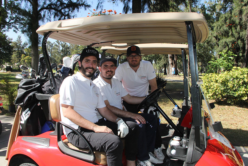 Gonzalo Leaño, Rodolfo Mijares y Diego Martínez.