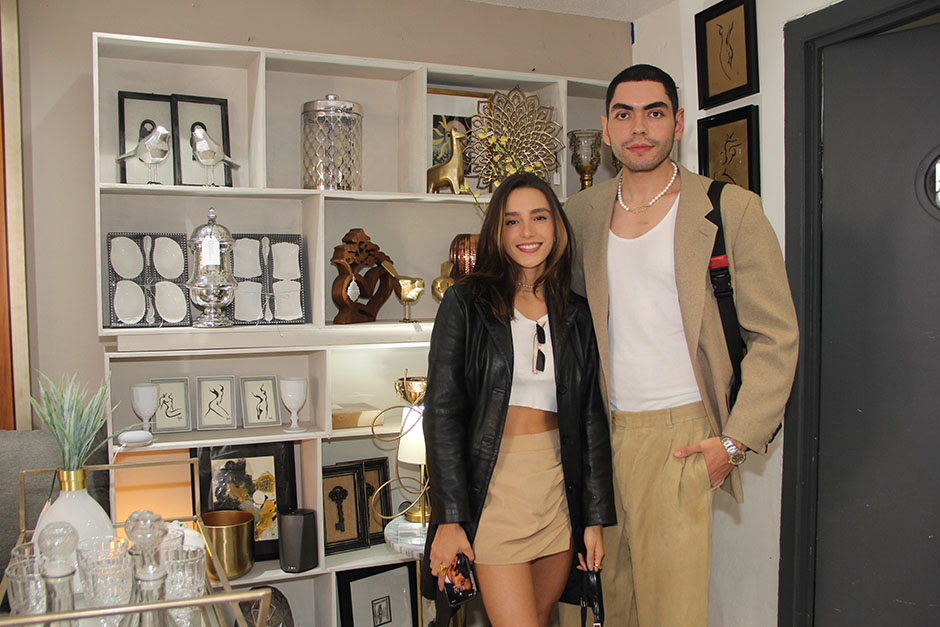 María Gradilla y Jhony Hernández