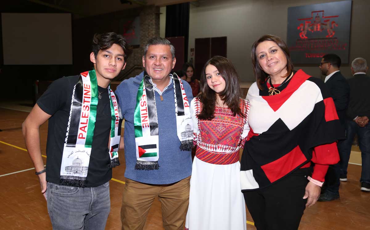 Pablo, Fabricio, Catalina y Erika