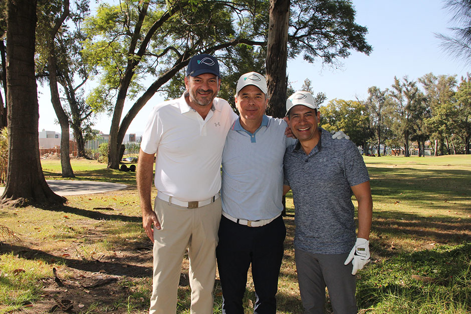 Rodrigo Barba, Bernardo Padilla y Mauricio Ramírez
