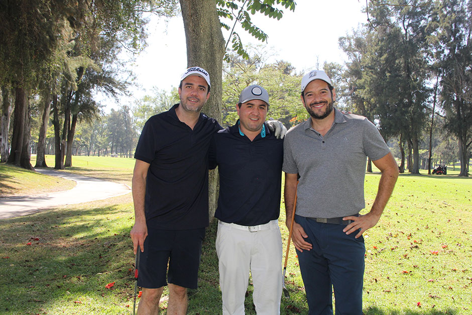 Victor Tapia, Guillermo Perez Gavilán y Víctor Godínez