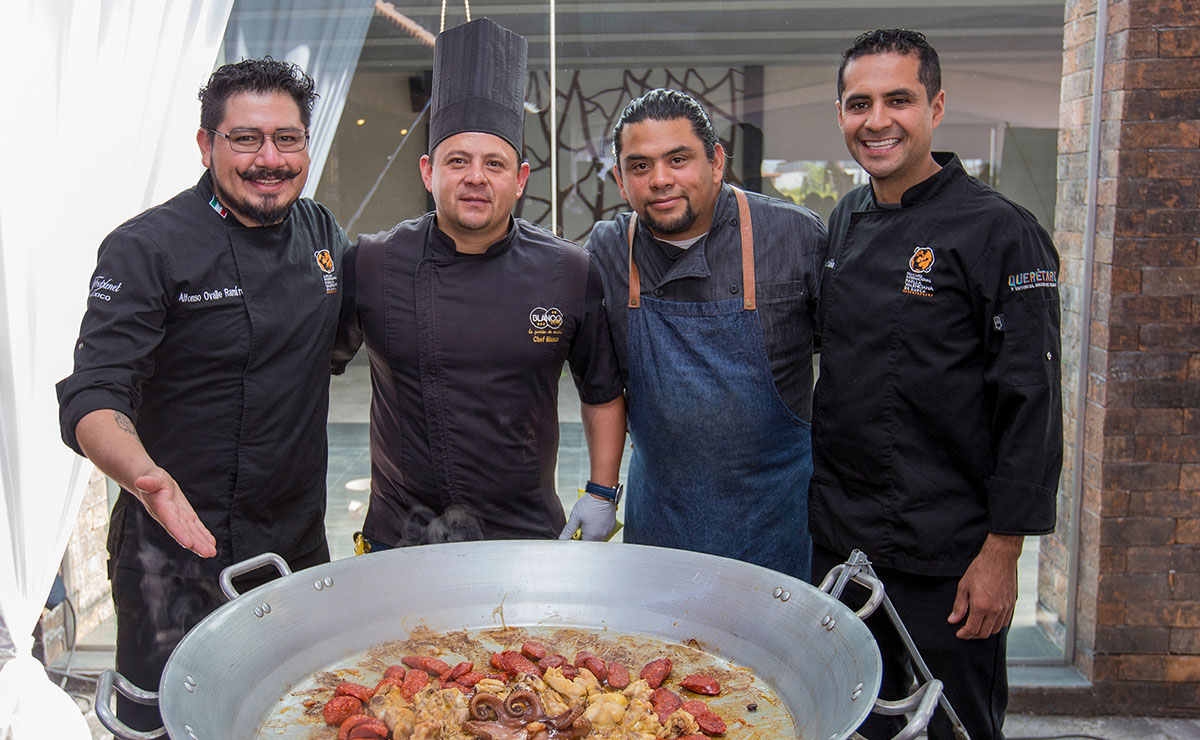 Alfonso Ovalle, Carlos Blanco, Jonathan Fuentes y Rogelio Castañón