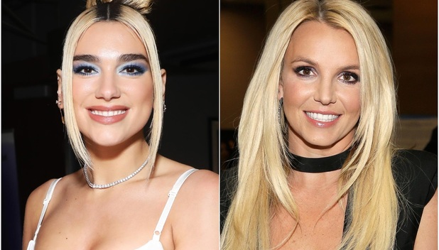 Dua Lipa y el icónico look de Britney Spears que recreó (Foto: Instagram)