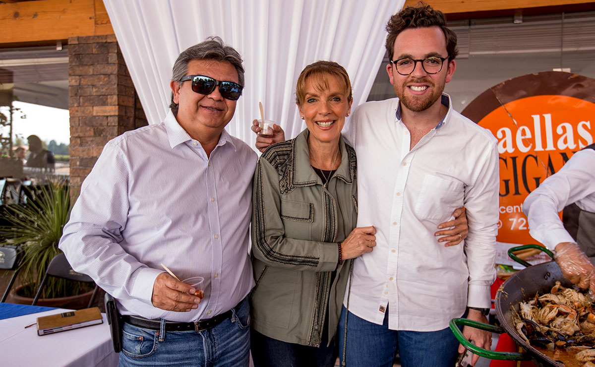 Martin Rico, Alis Oriani y Gustavo Lara