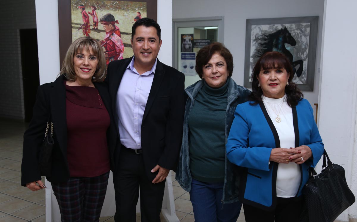 Alicia, Memo, Paty y Rosario