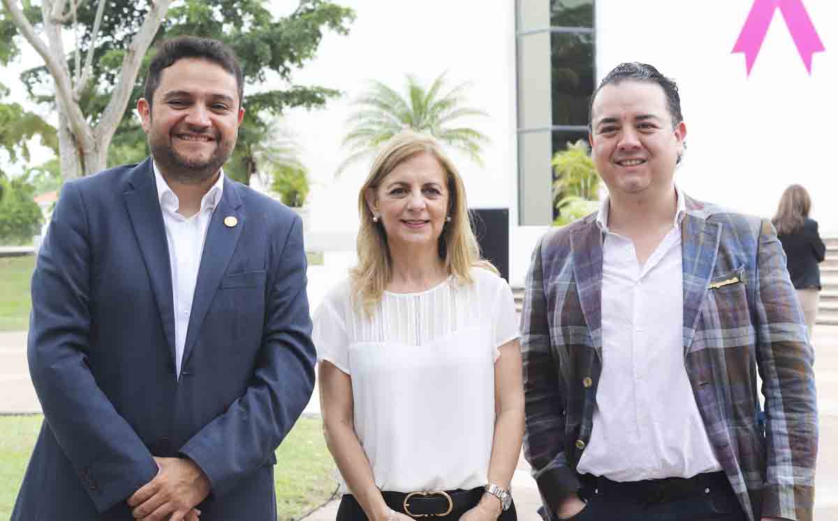 Oscar Flores, Aida Feres y Gabriel Hernández/ Fotos: Dennis Hernández