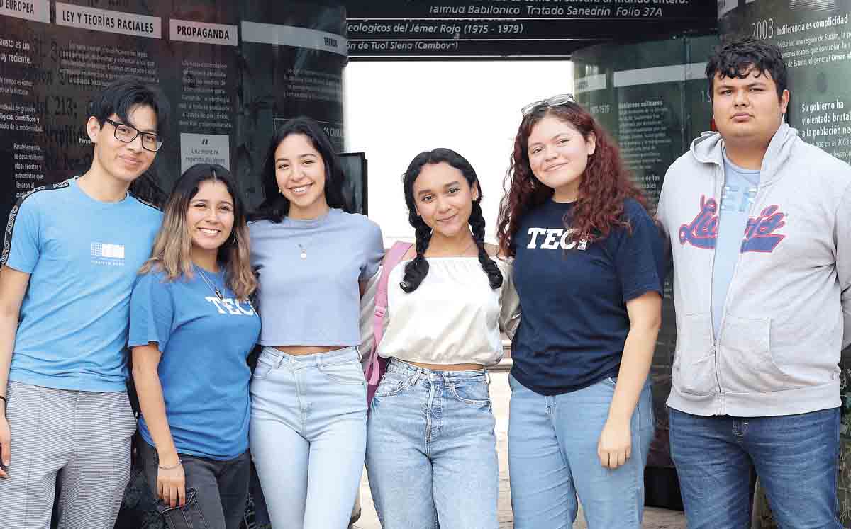 Yahir Fuentes, Ilse Castillo, Sofía Hernández, Juliana Huerta, Valeria Rodríguez y  Eduardo González / Fotos: Dennis Hernández