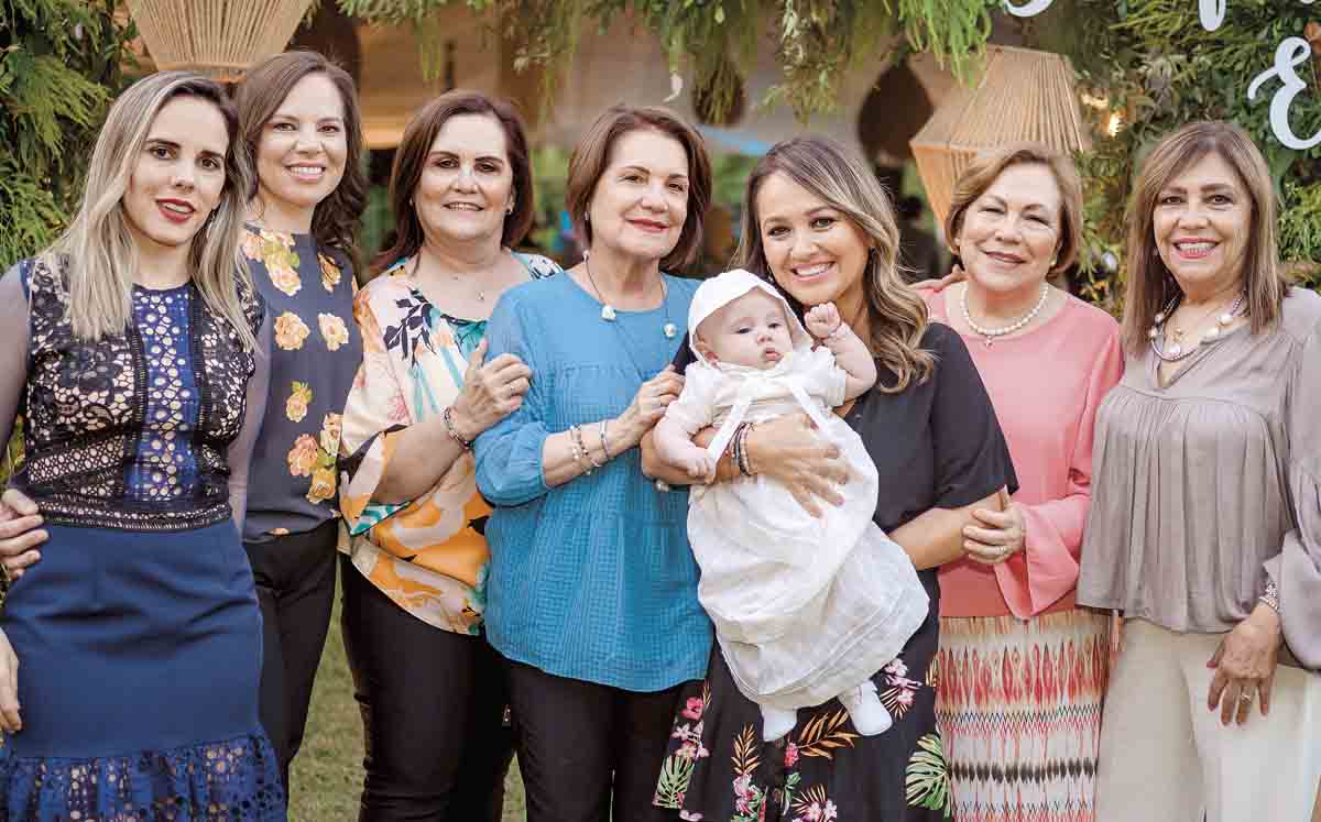 Mayola Larrañaga, Alejandra Canales, Mayola González, Alejandra González, Teté Alvarado, Elly González y Pilar González / Fotos: Fabián Pérez