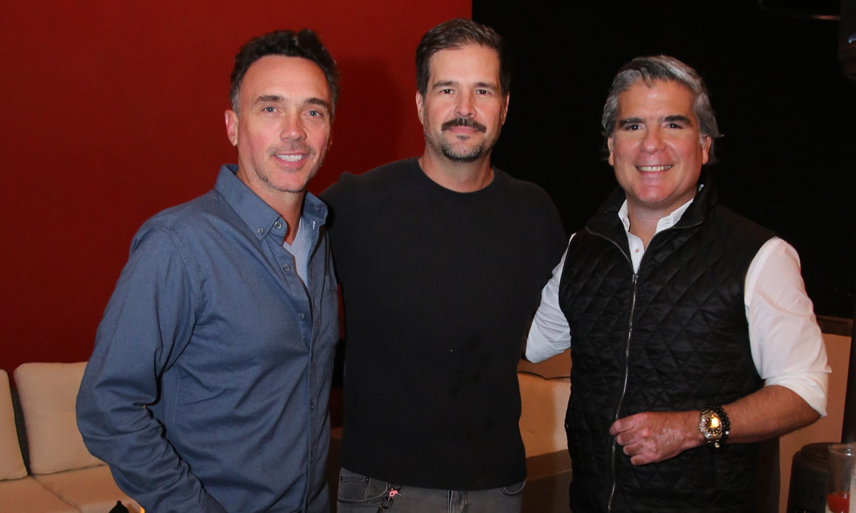 Iván Allande, Enrique García y Ramiro Barrera