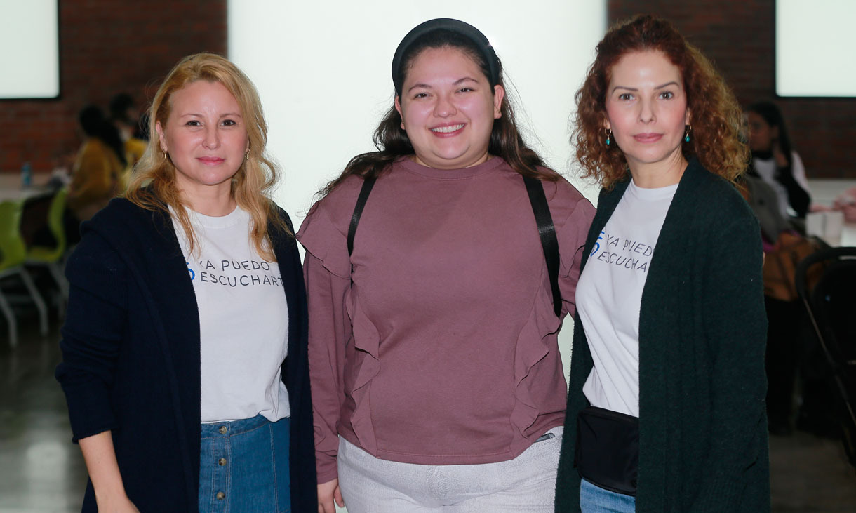 Gabriela González, Mariana Valdés y Maru de los Santos