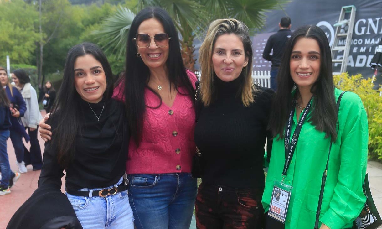 Cori González, Liz Cantú, Cruz María Cantú y Alejandrina González