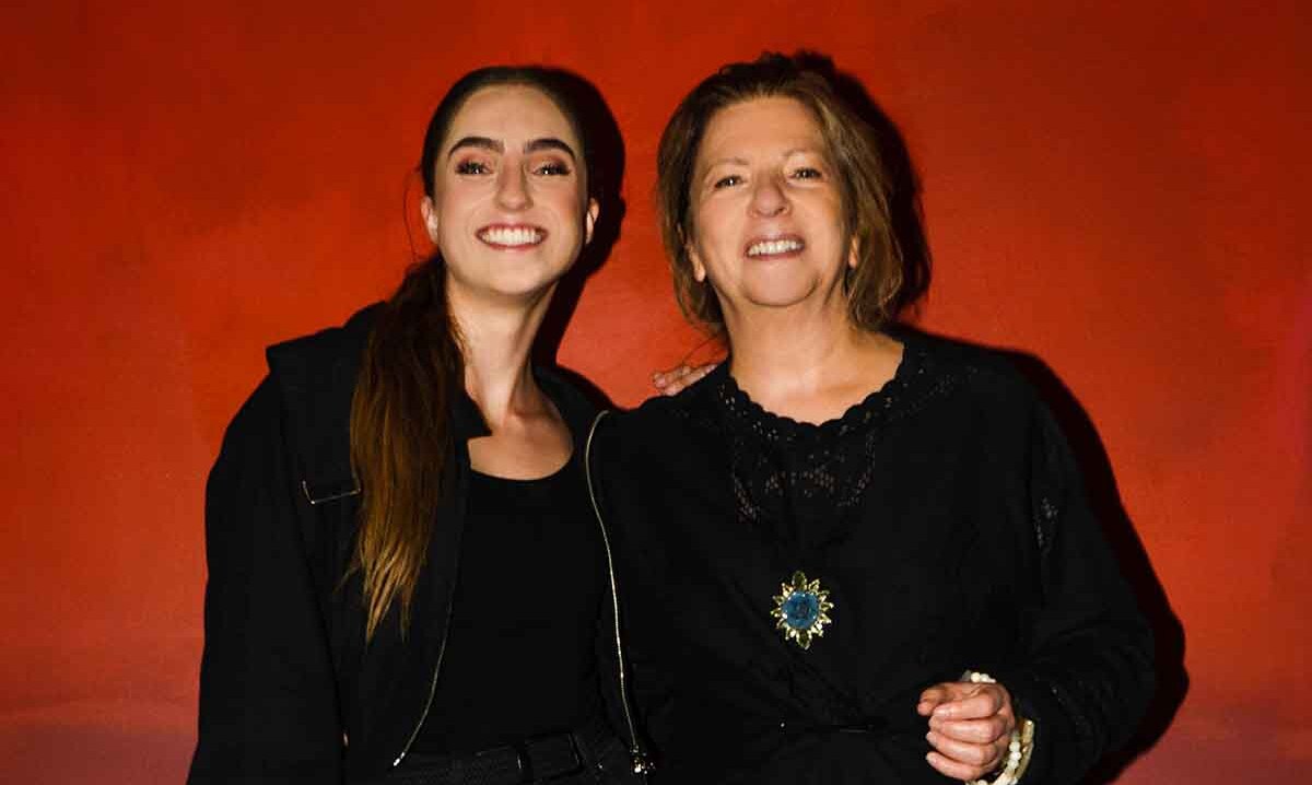 Natalia Rodríguez y Rosa María Arostegui