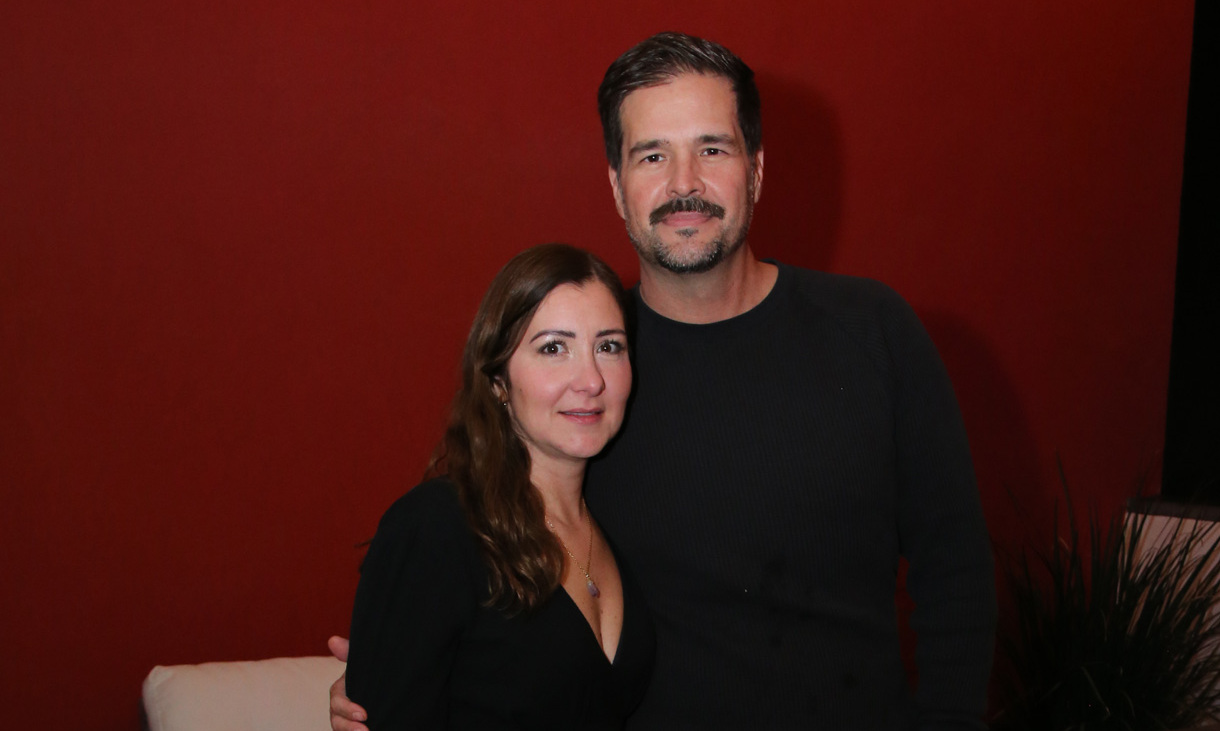 Paola Esquivel y Enrique García