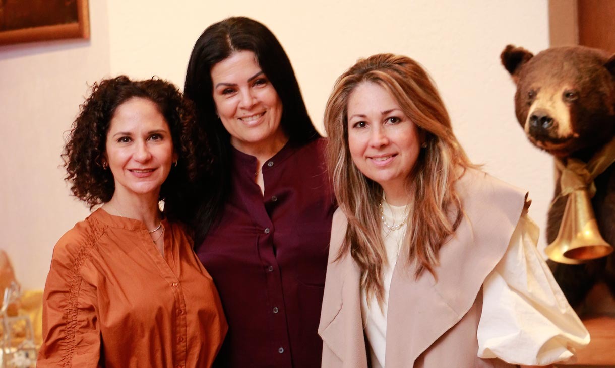 Adelina Decrescenso, Laura Treviño y Mónica Guajardo