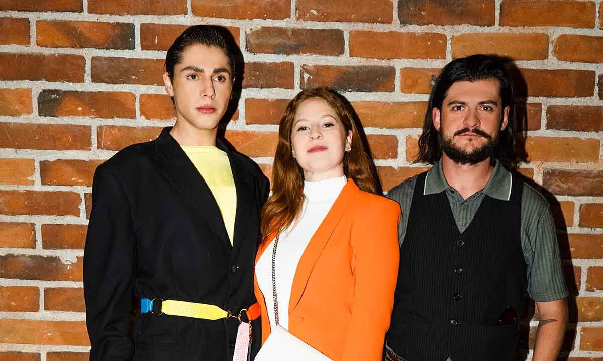 Sebastián Concha, Bernadette Michel y Michel Arnulfo