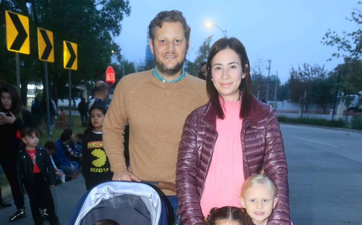 Carlos Cantú, Malu Villarreal de Cantú, Nicolás Cantú, Pia Cantú y Carlota Cantú