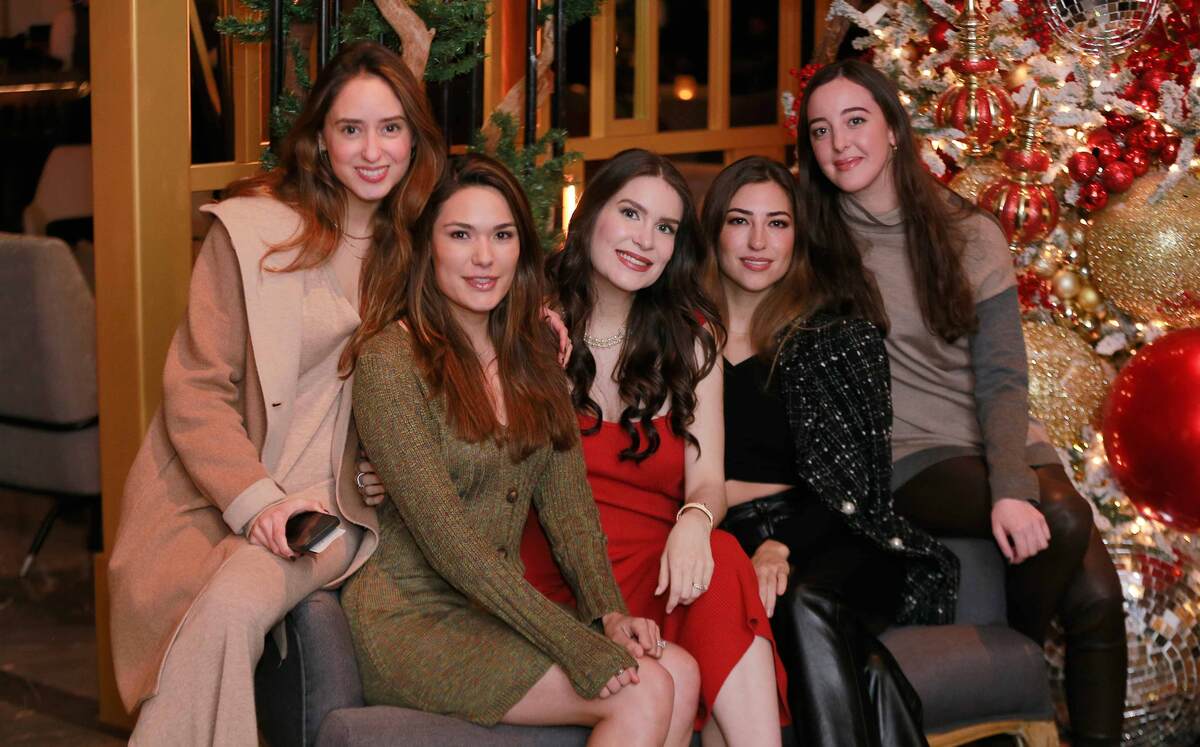 Catalina Faz, Laura Garza, Isa Jaime, Roberta Martínez e Isabella Milmo
