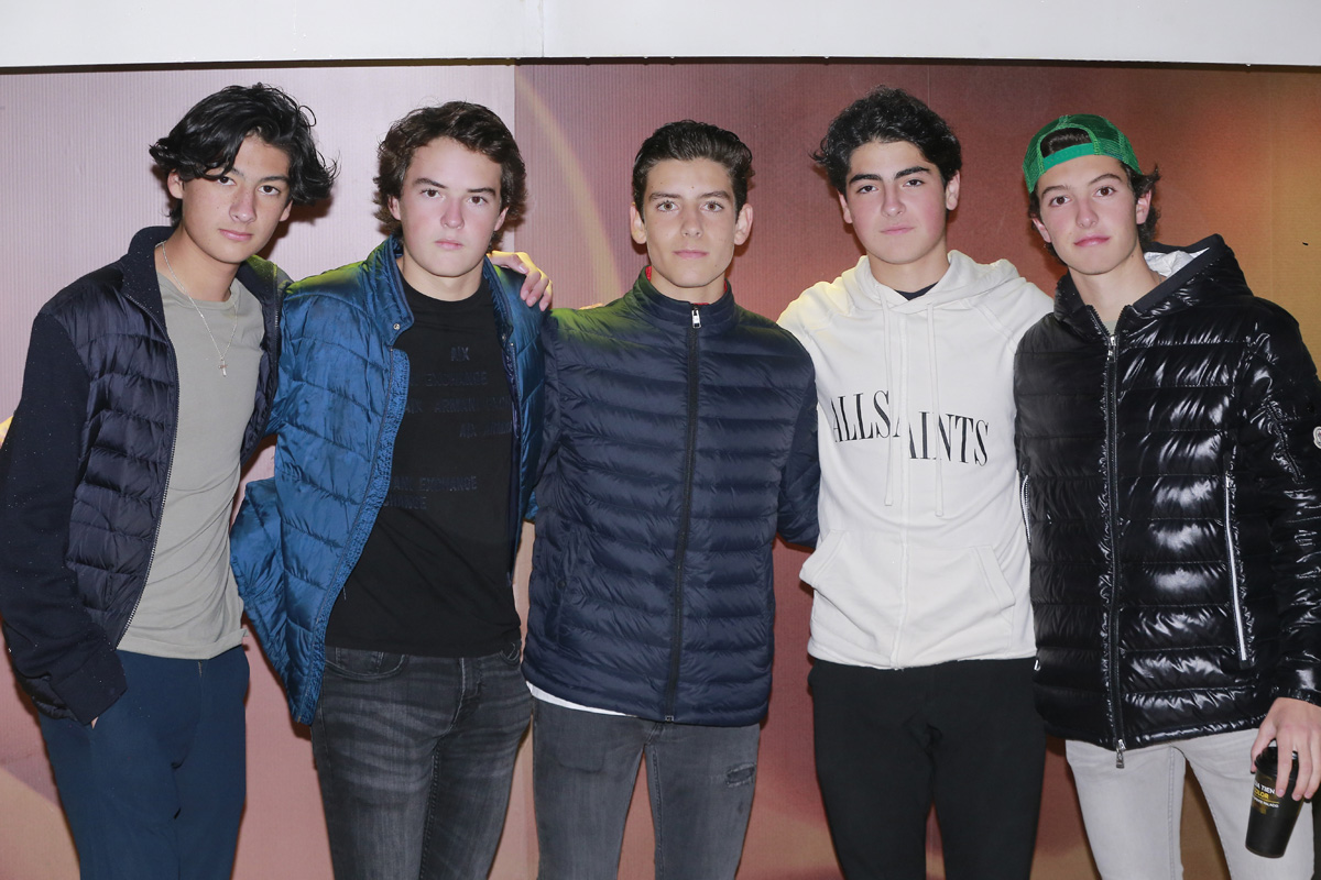 Diego Estrada, Luis Cázares, Juan Pablo Serratos, Alfredo Kaún y Jorge Serratos Garza