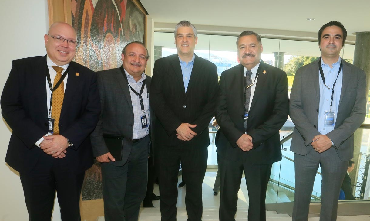 Jaime Castillo, Abraham Tijerina, Ivan Rivas, Santos Guzman y Nazer Mohamed