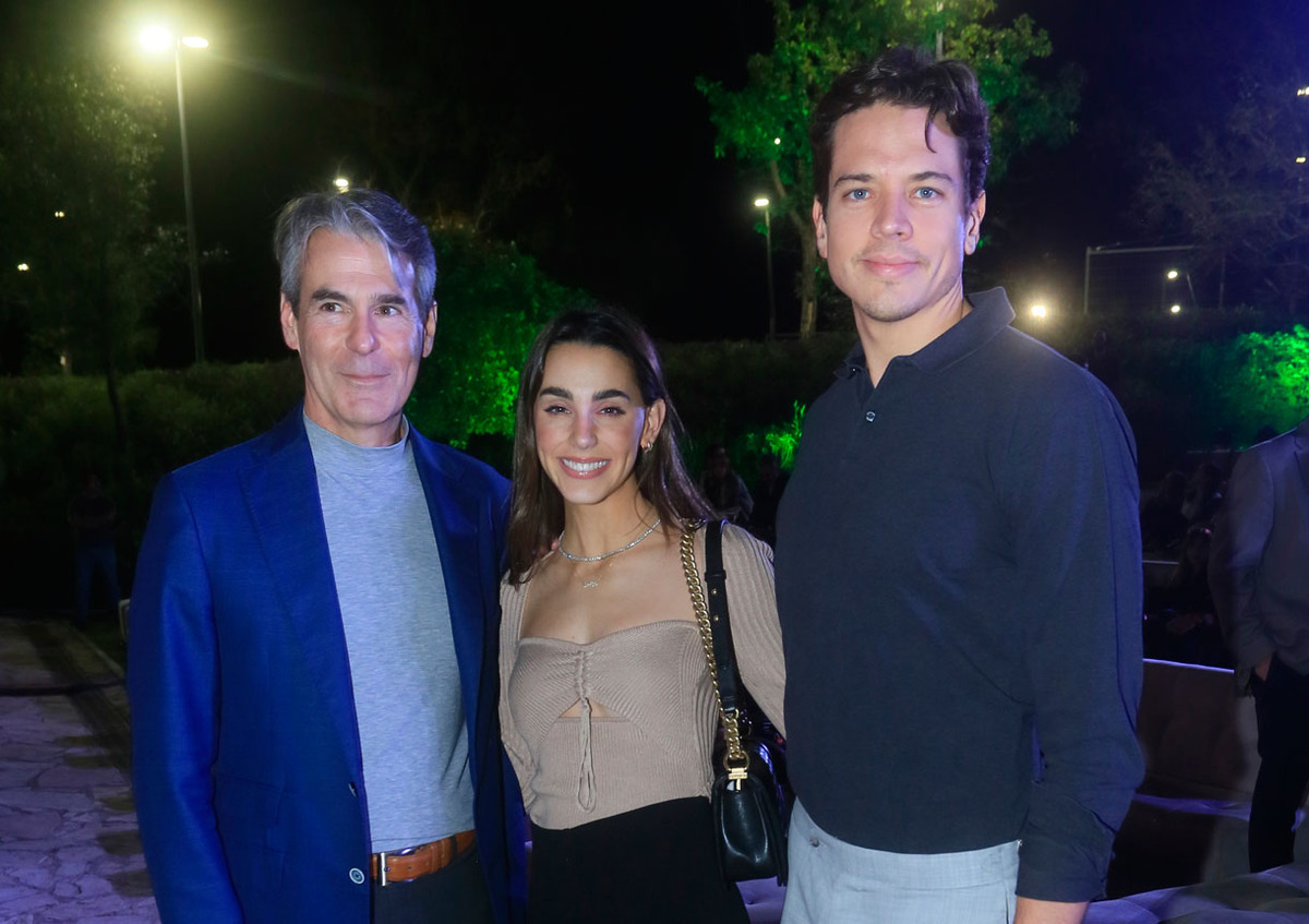 Guillermo Torre, Sofia Torre y Roberto Segovia