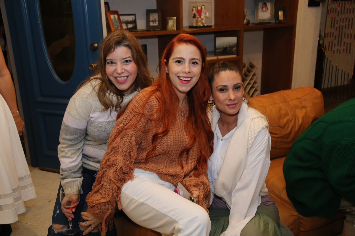 Jacka González, Mónica Contreras y Dany Garza