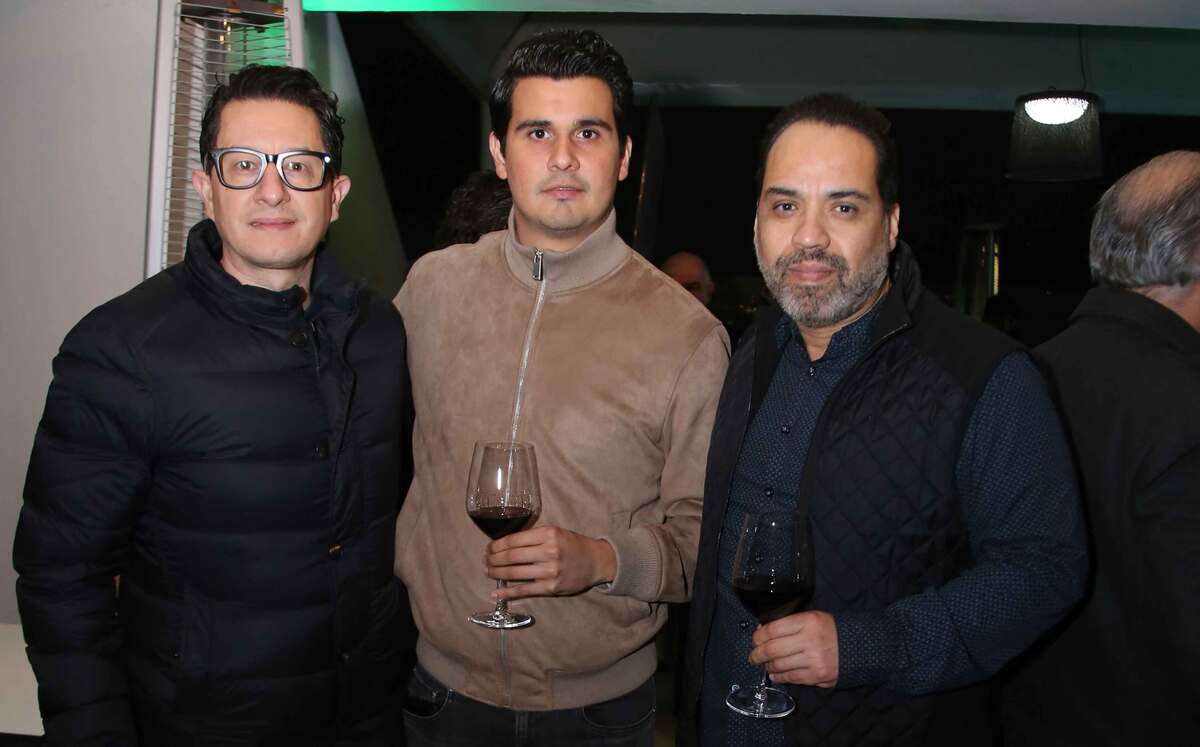 Paco Ruelas, Carlos Tijerina y Rogelio Baca