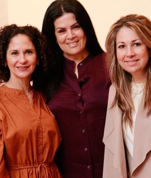 Adelina Decrescenso, Laura Treviño y Mónica Guajardo