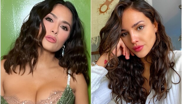 Eiza González sigue los pasos de Salma Hayek con este vestido lencero (Foto: Instagram)