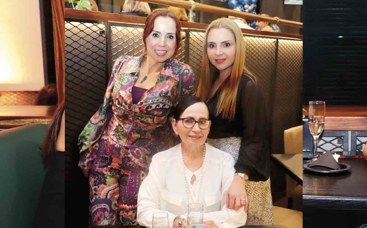 Adriana Govela, Alicia Garza y Miriam Govela / Fotos: Dennis Hernández
