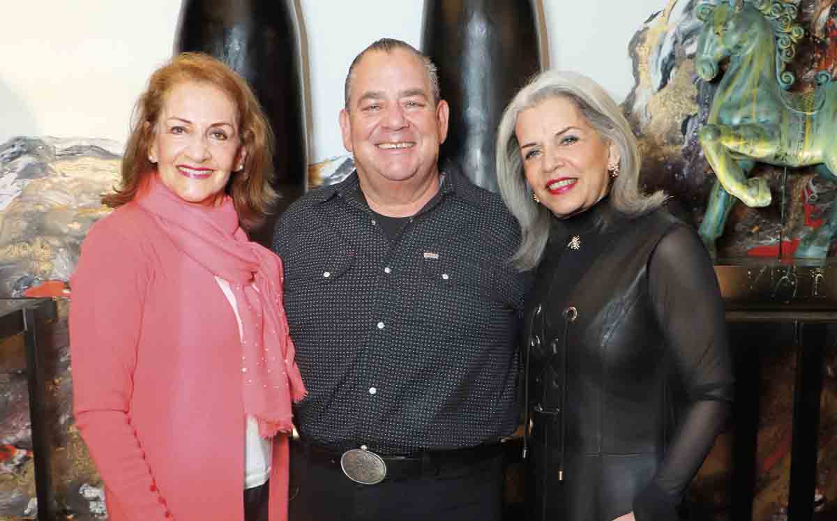 Verónica Terrazas, Jaime Terrazas y Lety Terrazas / Fotos: Dennis Hernández
