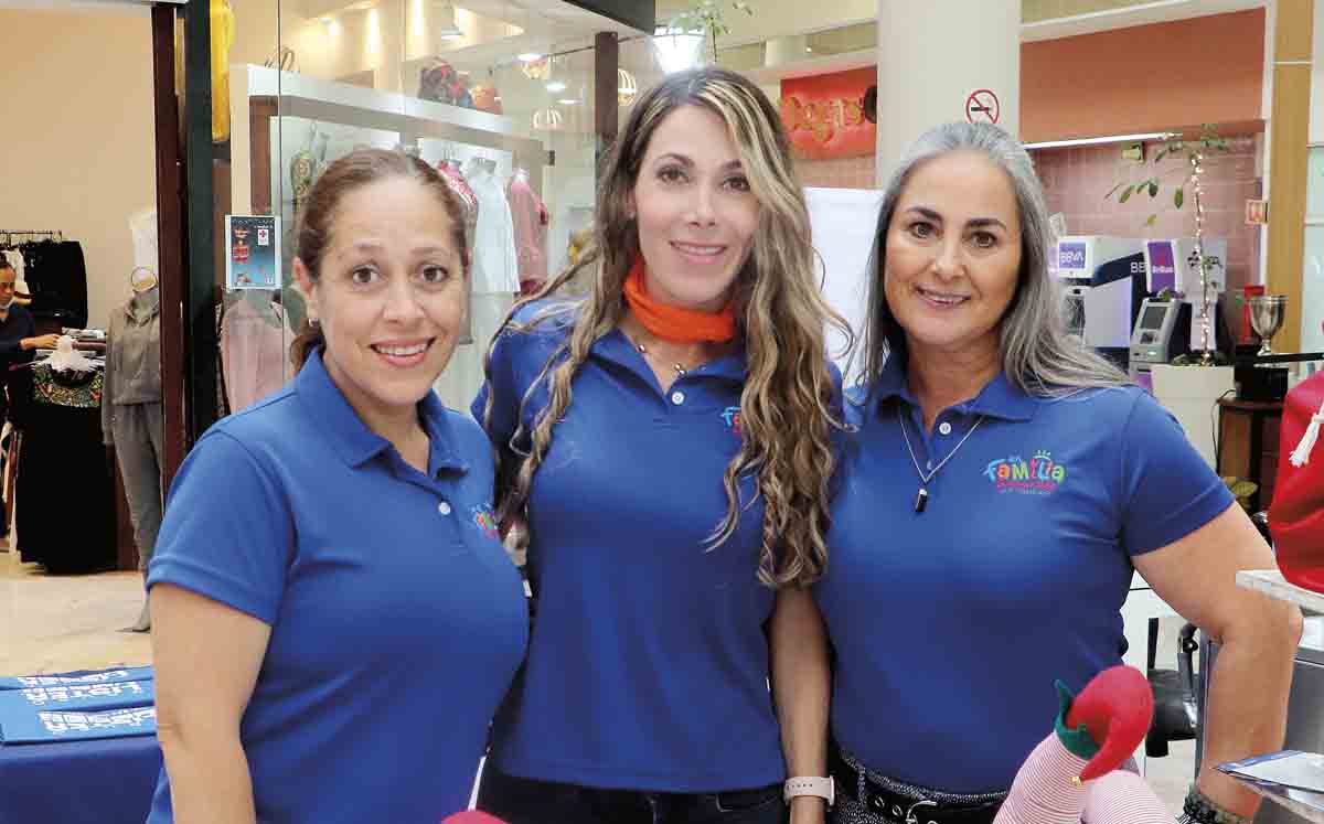 Úrsula Romero, Lilian Atala y Nany Moses / Fotos: Dennis Hernández
