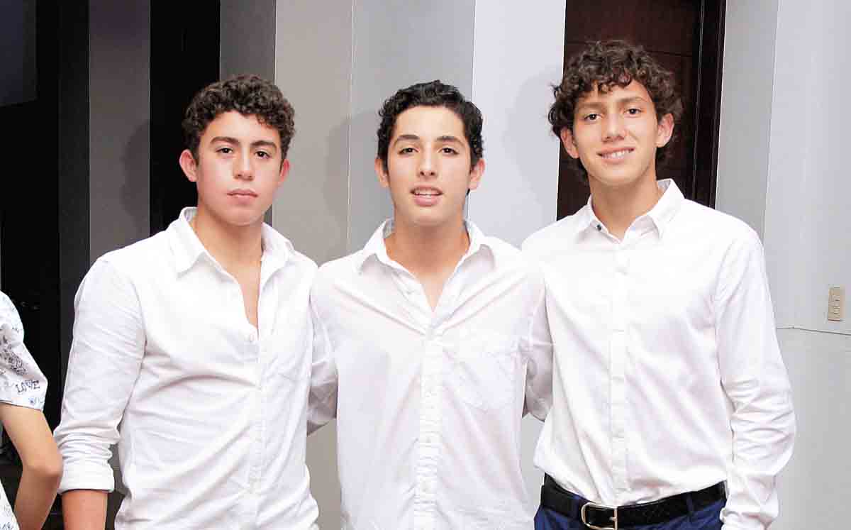 Jorge Rivera, Santiago Elizondo y Enrique Jiménez / Fotos: José Chang