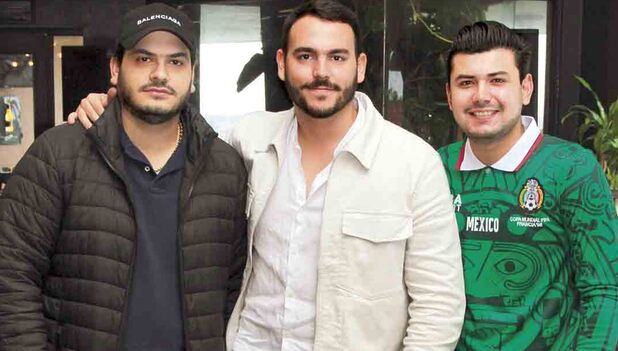 Nahim Manzur, Gonzalo Edgar y Charly Rivera / Fotos: José Chang
