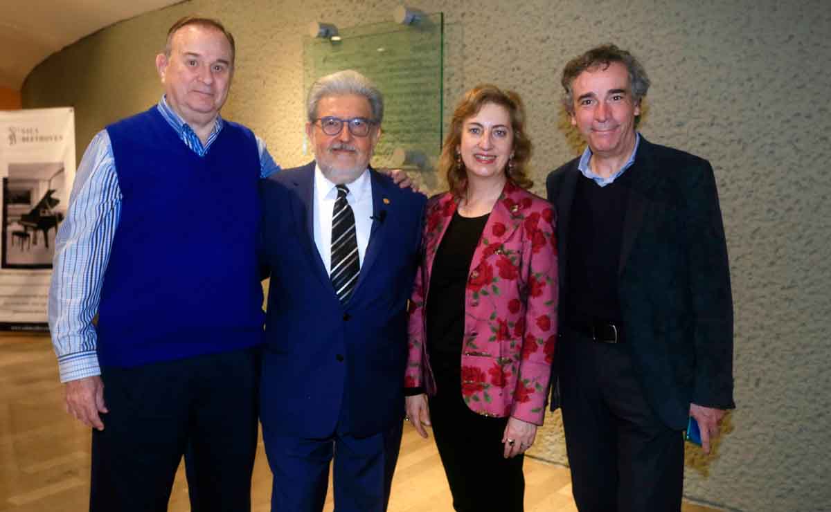 Aníbal Elizondo, Jorge Gallegos, Martha Sañudo y Jorge Christen / Fotos: Omar Valdez