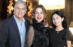 Antonio del Rio, Diana Terrazas y Carolina del Rio / Fotos: Dennis Hernández