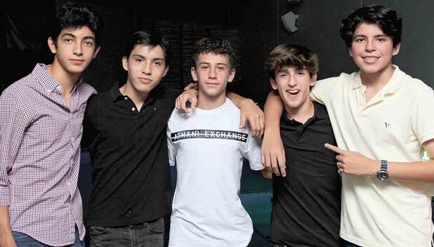 Sebastián Ramos, Carlos Sabido, Alex Lacavex, Alejandro Valero y José Fernando Vargas / Fotos: José Chang