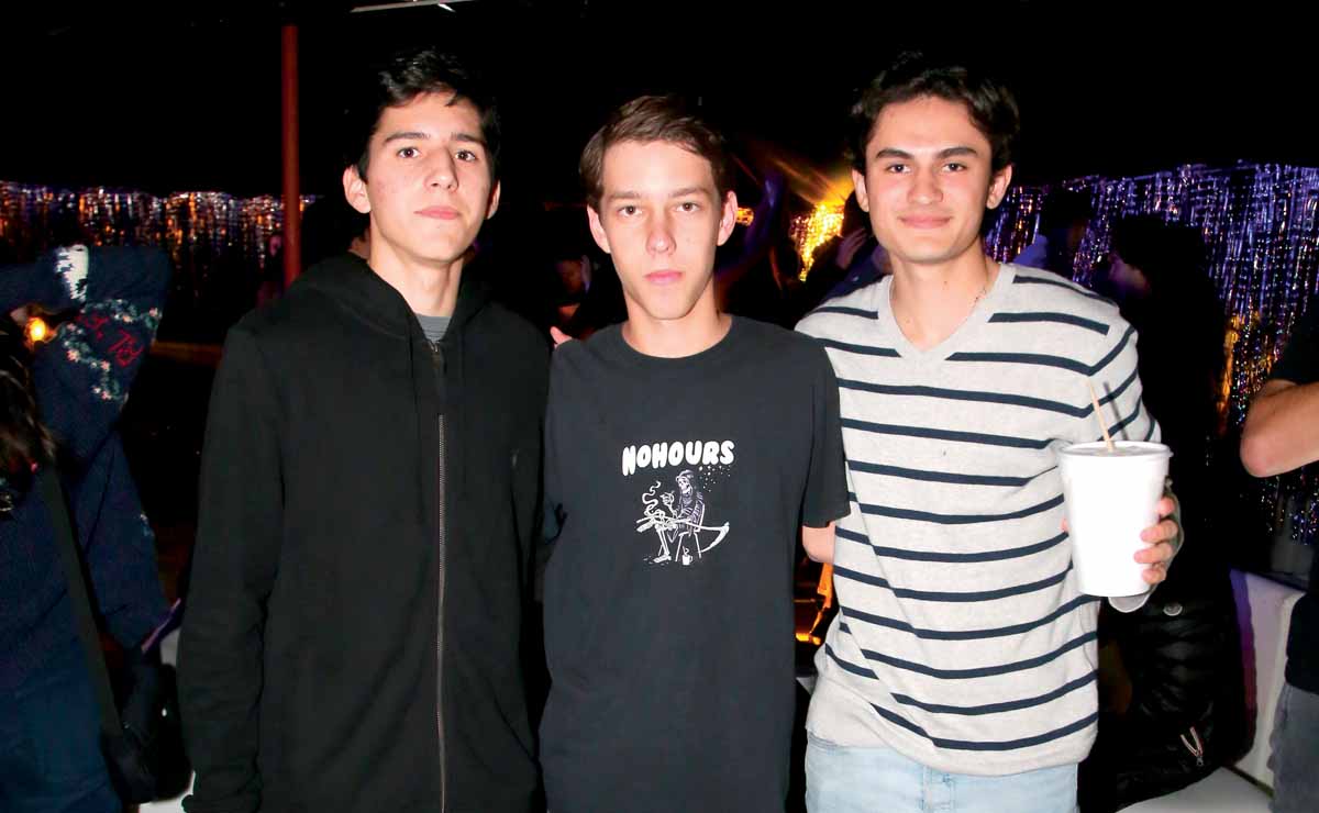 Gabriel Bortoni, Andrés González y Santiago Chávez / Fotos: Roberto Alvarado