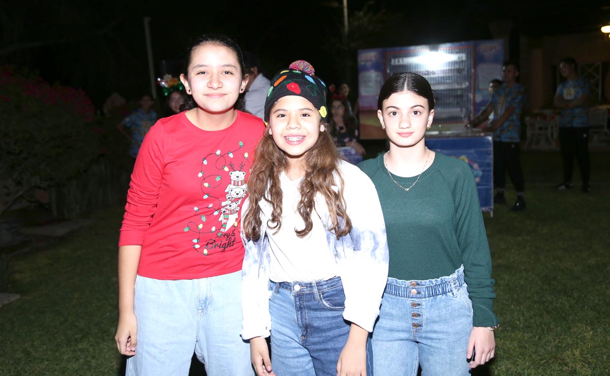 Geovanna, Angie y Lu