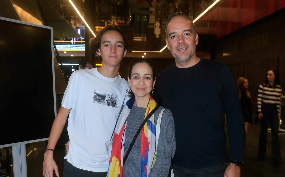 Gonzalo Navarro, Valeria Guerra y Mauricio Navarro